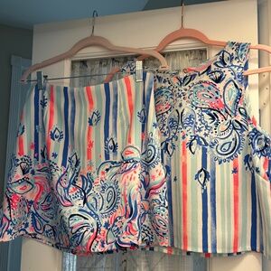 EUC Lilly Pulitzer 2 piece set size 8